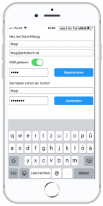 SolonAllergy Registrieren