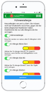 Allergie gegen Eier