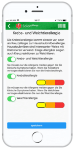 Krebstierallergie-Symptome