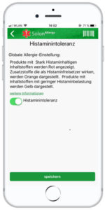 Histaminintoleranz-App