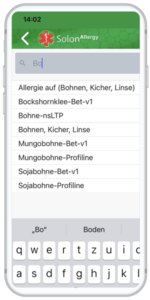 BohnenallergieApp finden