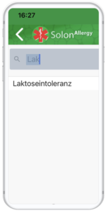 Laktoseallergieapp