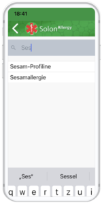 Sesamallergieapp