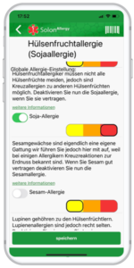 Sojaallergie-app