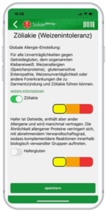 WeizenunverträglichkeitsAppApp