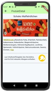 Anleitung: Allergene in Nahrungsmitteln