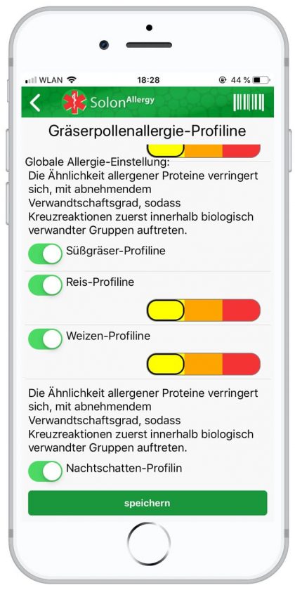 TomatenallergieApp GräserallergieApp